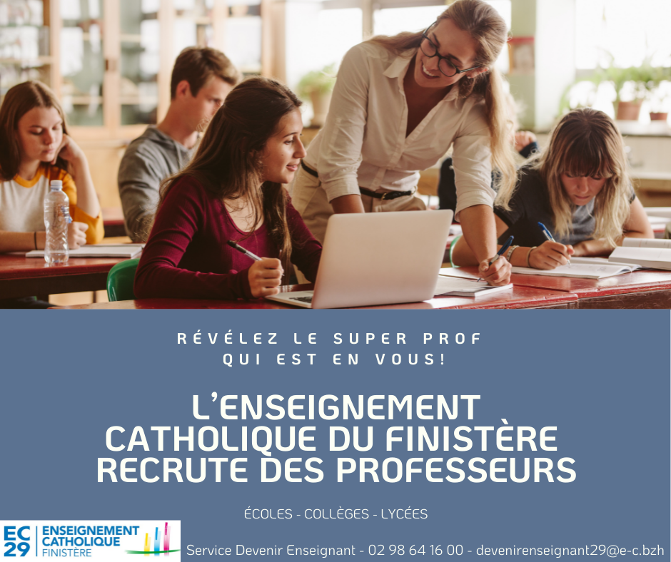 Lenseignement Catholique Recrute Direction De Lenseignement